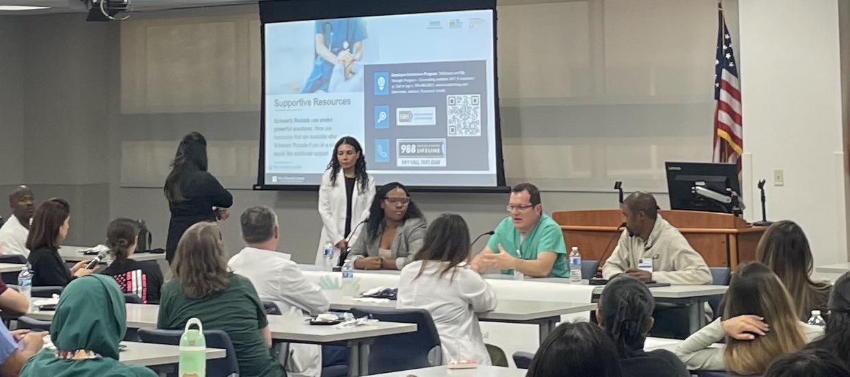 First Jackson Memorial Hospital Schwartz Rounds