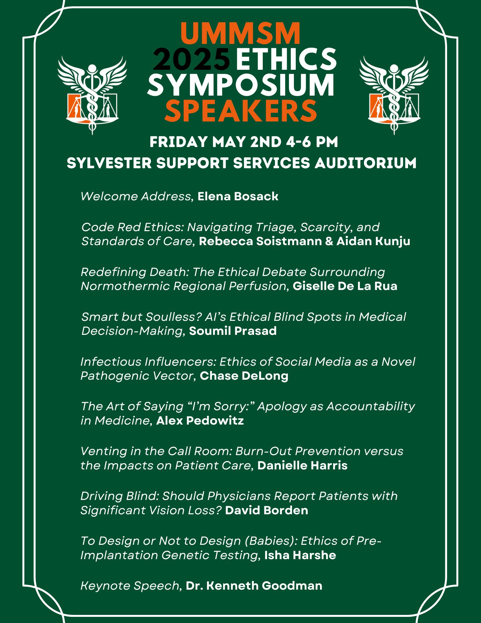 2025 symposium speakers