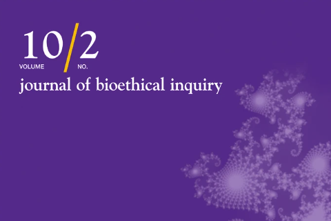 Bioethical Inquiry journal cover
